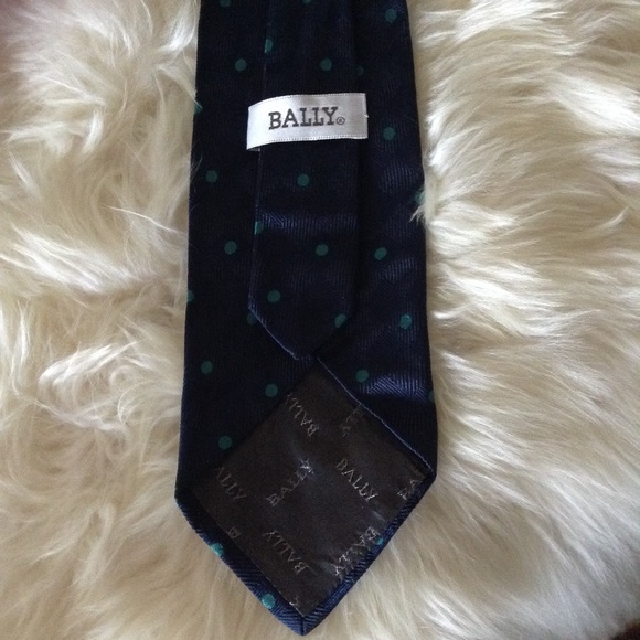 Bally 100% Silk Men's Tie - Picture 4 of 8